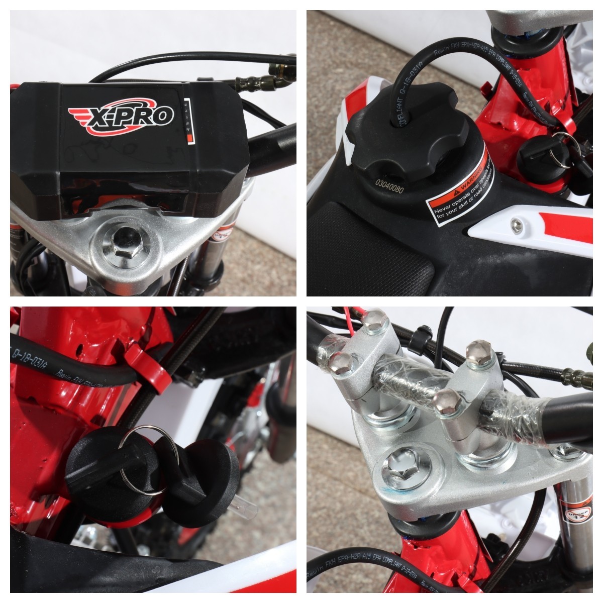 X-PRO X11 110cc Dirt Bike Pit Bike with Automatic Transmission