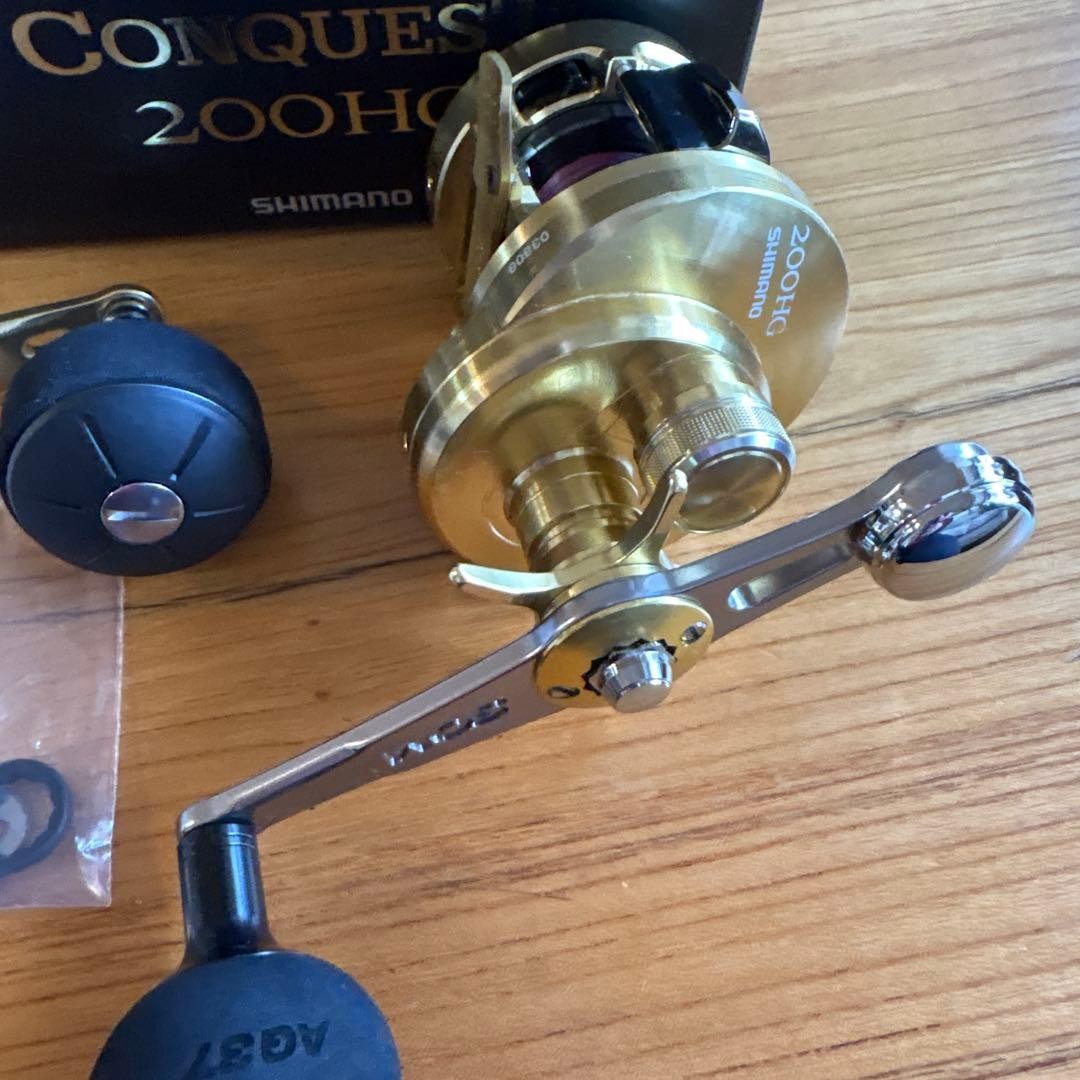 SHIMANO OCEA CONQUEST 200HG REEL 330138 | eBay