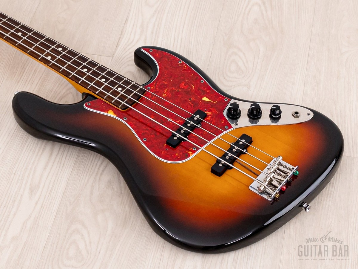 1994 Fender Jazz Bass '62 Vintage Reissue JB62-58 Sunburst, Japan