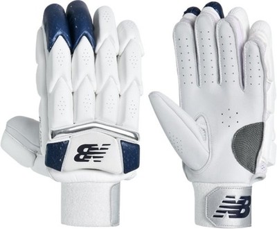 2025 New Balance Cricket DC 1200 Schlaghandschuhe - weiß/marine - kostenloser Versand