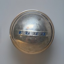 Vtg Oem 1947-48 Ford Blue Lettering Hubcaps Stainless Steel Dogdish 9 12 Used Vtg Oem 1947-48 Ford Blue Lettering Hubcaps Stainless Steel Dogdish 9 12 Used