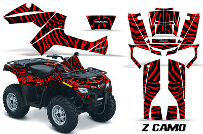 CAN-AM OUTLANDER 500 650 800R 1000 GRAPHICS KIT DECALS STICKERS ZCR