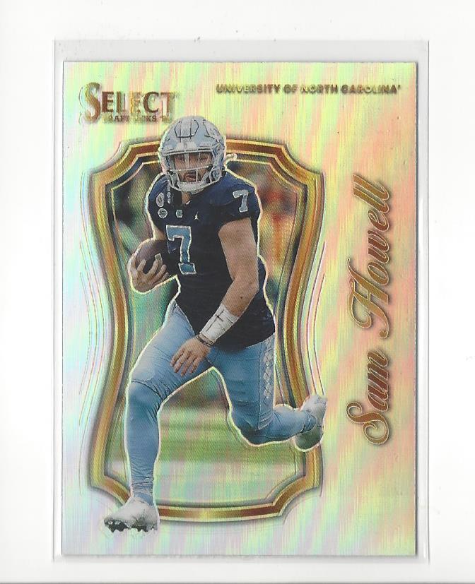 2022 Select Draft Select Certified Rookies #8 Sam Howell Rookie UNC Commanders