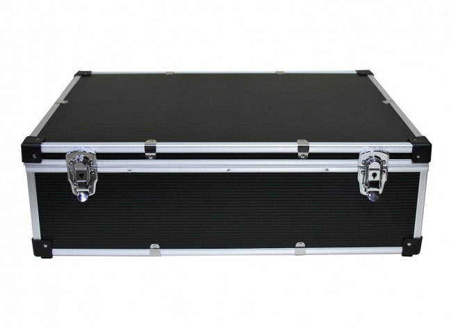 1000 DJ Aluminium CD DVD Blu Ray Disc Storage Carry Case Numbered
