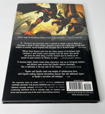 Batman Vol. 1: the Court of Owls (the New 52) by Scott Snyder