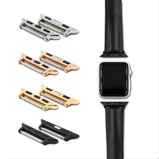 HIRSCH Apple Watch Adapters for Watch Bands - High Quality Stainless Steel
