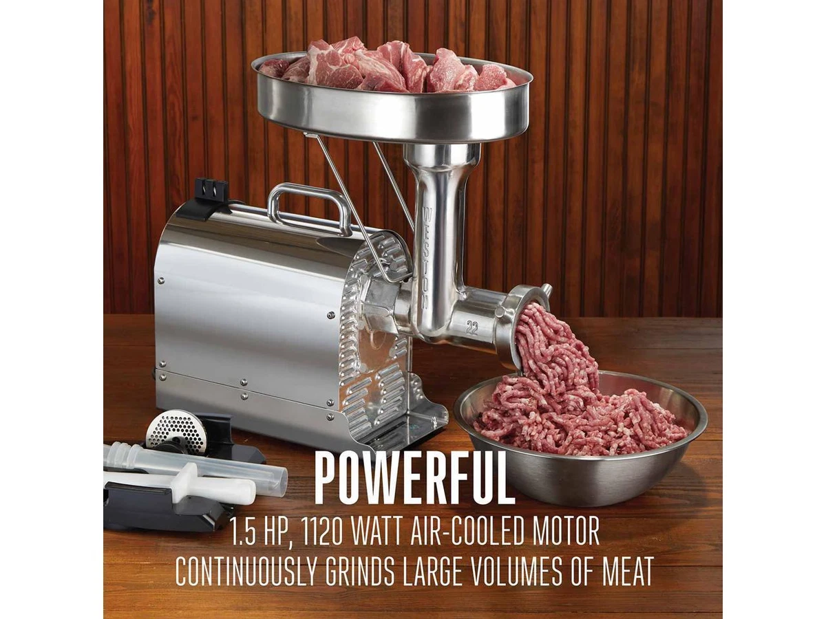 Weston Pro Series #22 Meat Grinder - 1.5 HP