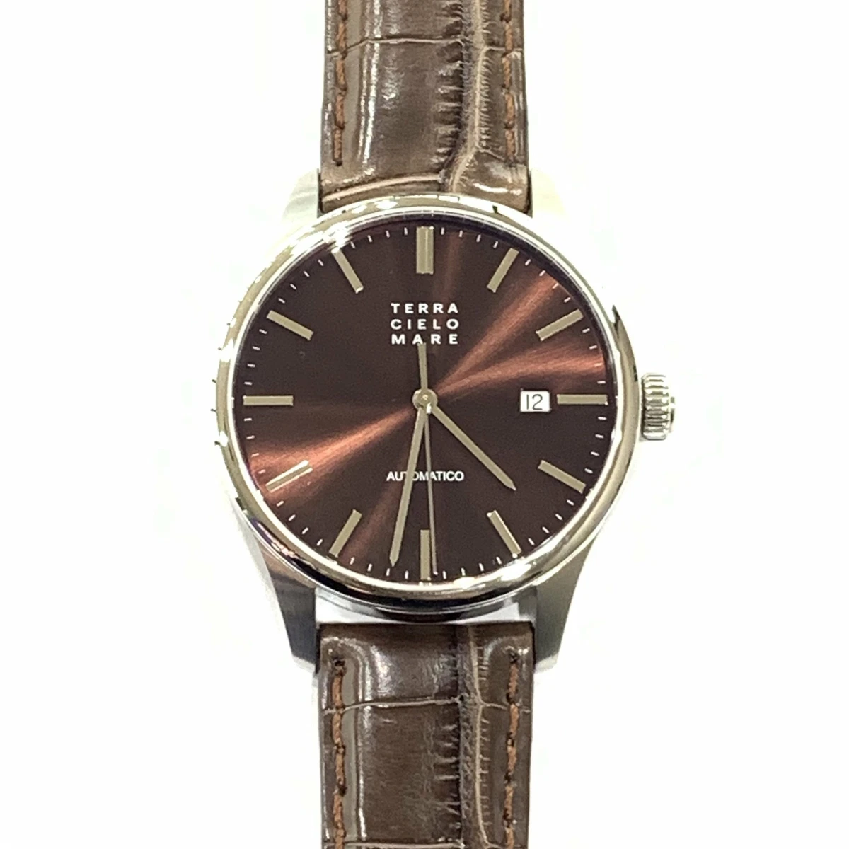 TCM Terra Cielo Mare orologio Milano 40 40mm marrone automatico