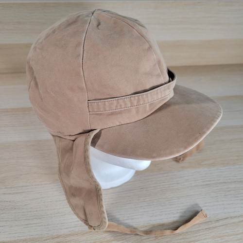 Polo Ralph Lauren Ear Flap Cap Trapper Hat S/M Outdoor Supplies Hiking Co Vtg - Picture 2 of 13