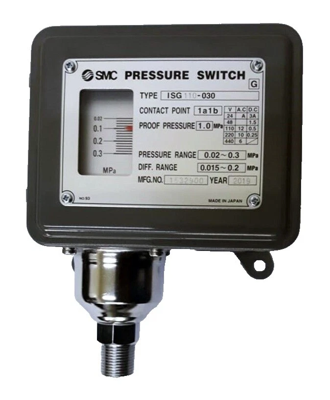 SMC Electrical Pressure Switches
