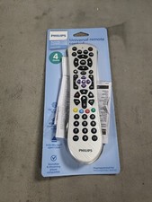 Philips 4 Devices Universal Remote Control Pearl White
