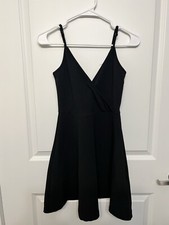 Shein Women's Sleeveless Black Dress - Size S