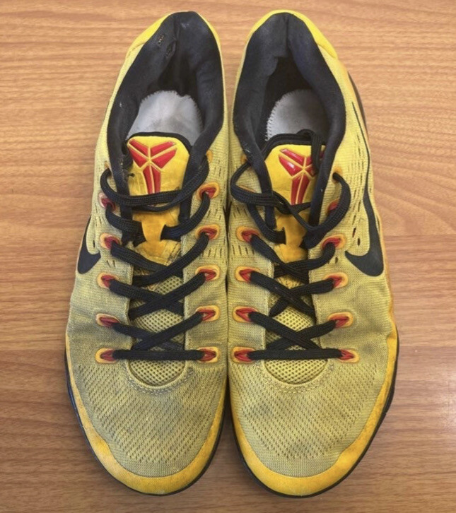 Nike Kobe 9 IX EM Bruce Lee Yellow Size 8.5 Sneakers 646701-700 | eBay