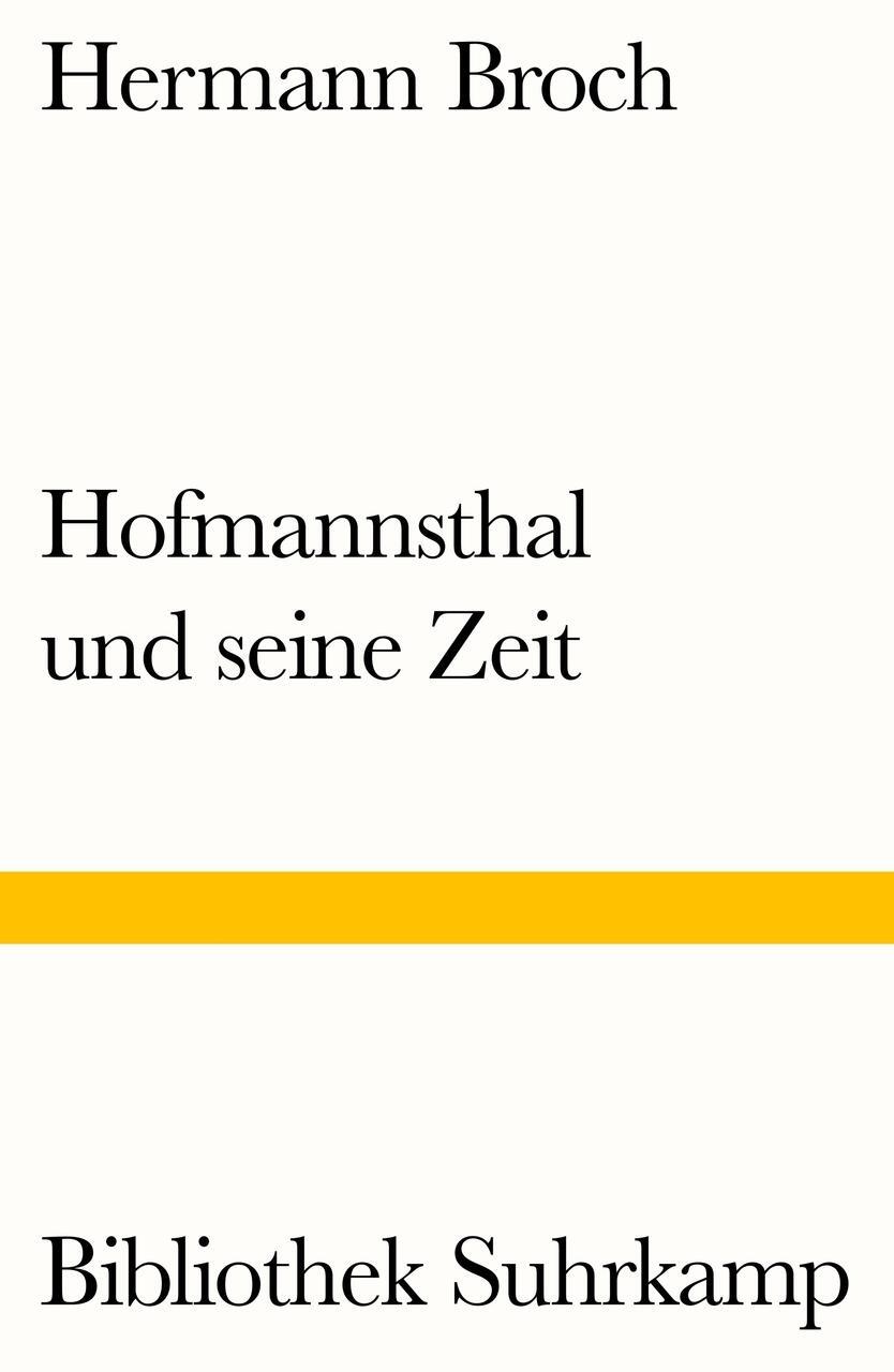 Thumbnail - Hofmannsthal Und Seine Zeit Hermann Broch