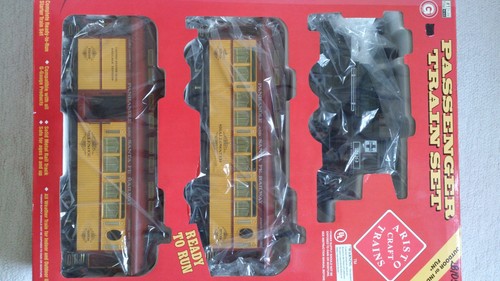 * Aristocraft 28105 Dampf Passagier Set mit Funksteuerung Spur G | Condition: New