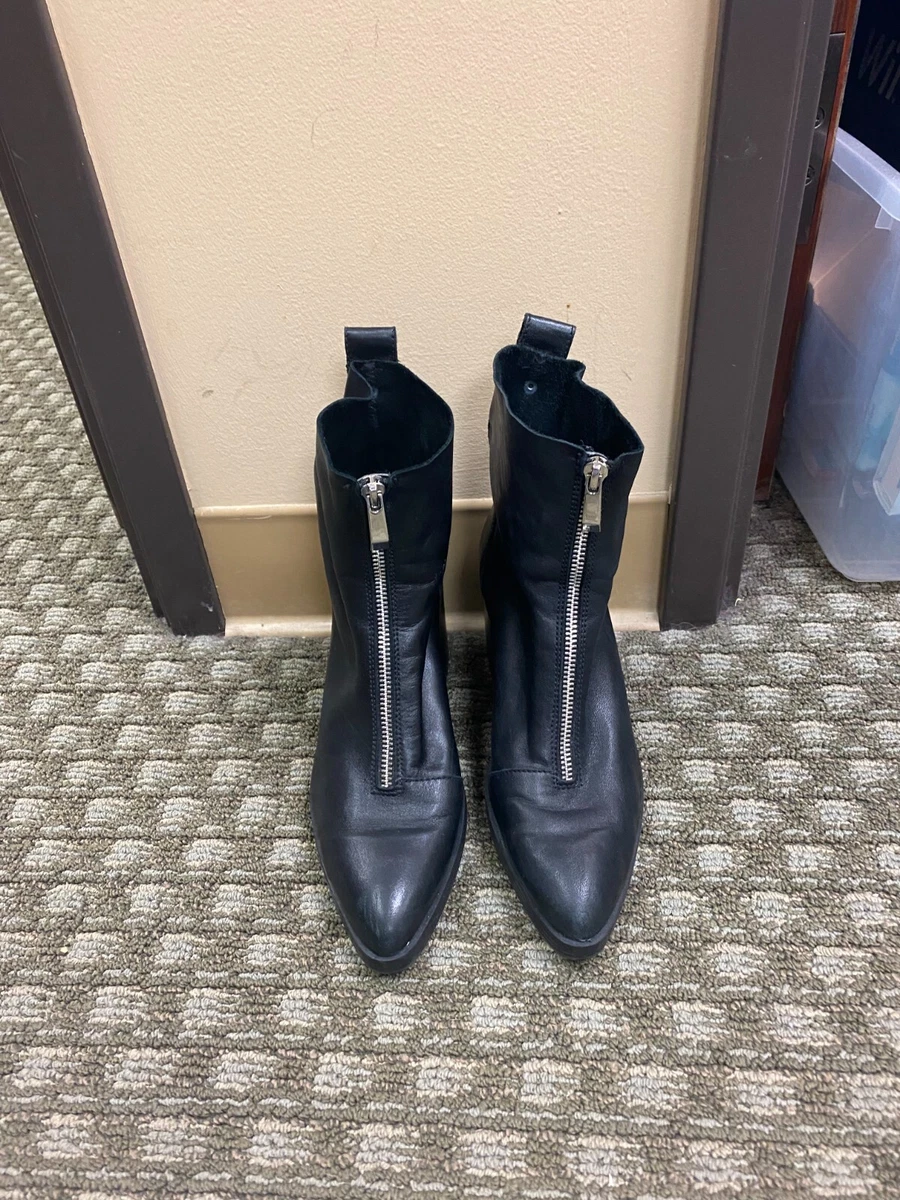 Zara zip top up boots