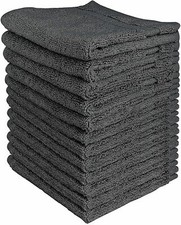 600 GSM Premium Cotton Washcloth Towel Set Wash Cloths for Face  Body 12 Pack..