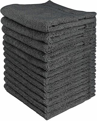 600 GSM Premium Cotton Washcloth Towel Set Wash Cloths for Face & Body 12 Pack..