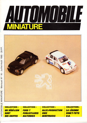 MINIS AUTOS Le magazine de l' automobile miniature # 69 Aout 1981