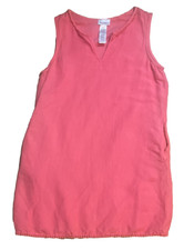 Tommy Bahama Sleeveless 100% Linen Shift Dress Size Small