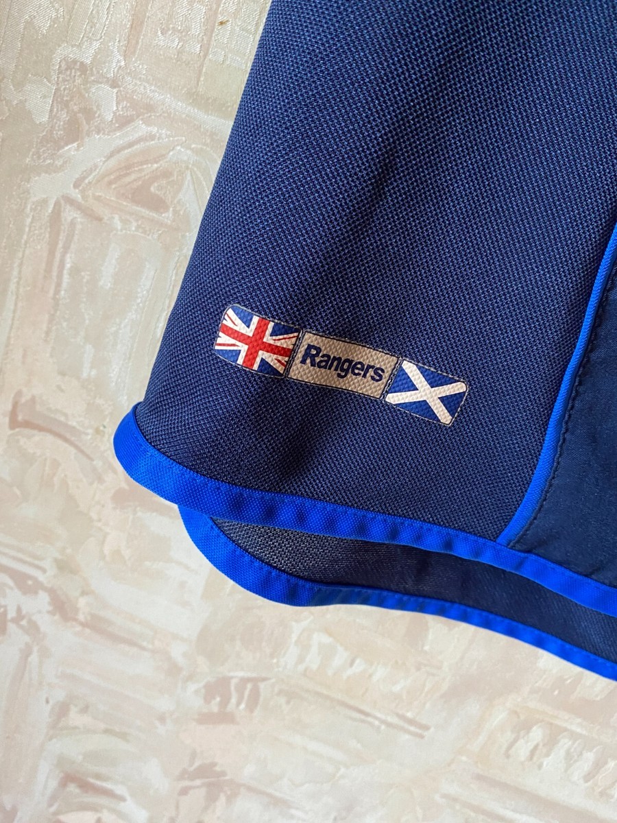 Maillot Glasgow Rangers Third 2005 – Umbro Taille M Homme Bleu