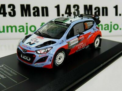 RD11 car 1/43 IXO Direkt Rallye: Hyundai i20 Wrc Italy 2015 H.Paddon