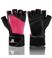 Weight Lifting Gloves With Wrist Wrap - Best Lifting Gloves Pink Medium Fitness Weight Lifting Gloves With Wrist Wrap - Best Lifting Gloves Pink Medium Fitness