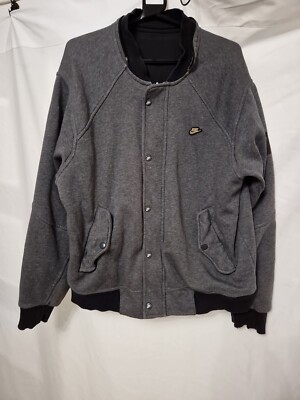 Nike Wendejacke Varsity Typ mit Taschen Größe Large Herren Swoosh Taschen