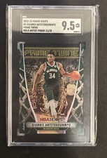 2022-23 RARE Hoops Giannis Antetokounmpo Prime Twine Holo Artist Proof / 25 