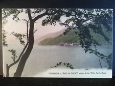 Postcard Varenna and Lake Colico View from Villa Serbelloni CL137