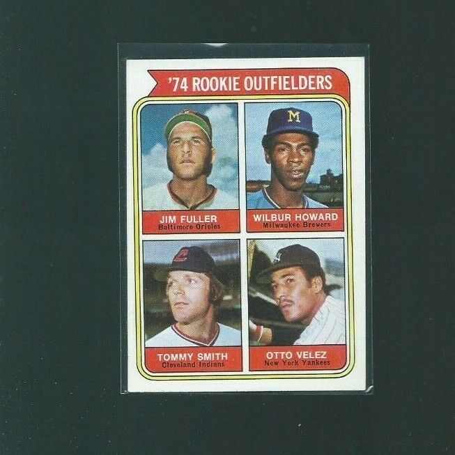 1974 Inventory cleanup selling sale TOPPS SET BREAK ROOKIE #606 OUTFIELDERS specialty shop