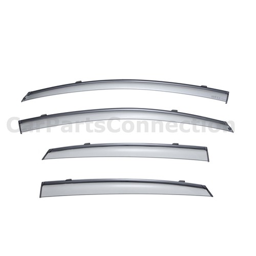 WellVisors Window Visors 14-20 For Nissan Rogue Side Deflectors