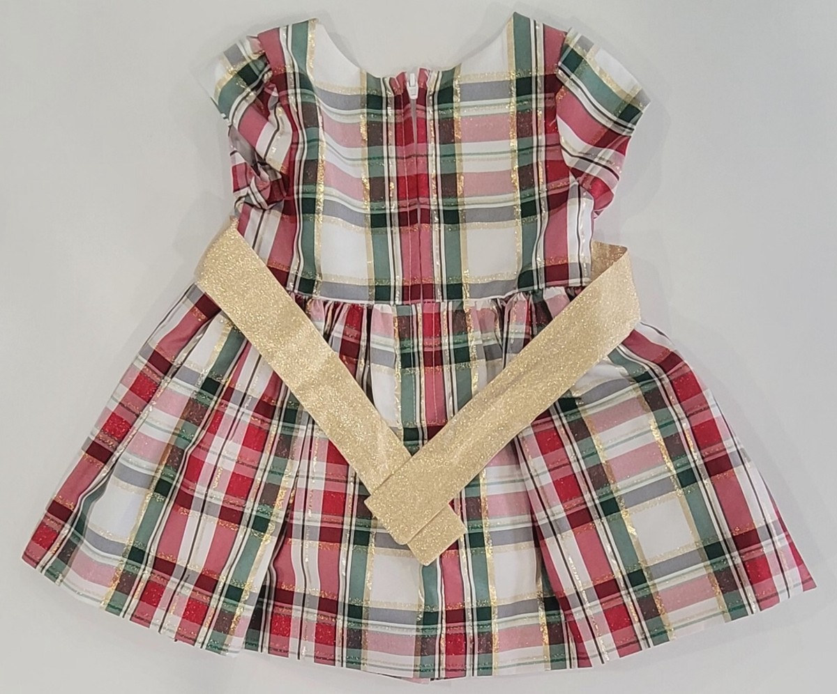 slim fit dress slacks Matilda Christmas girl dress emerald – MyBabyByMerry main image 1
