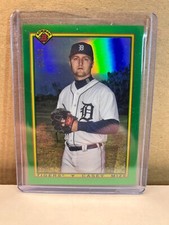 2019 Bowman 1990 Bowman Green Refractor #90B-CM Casey Mize Tigers /99