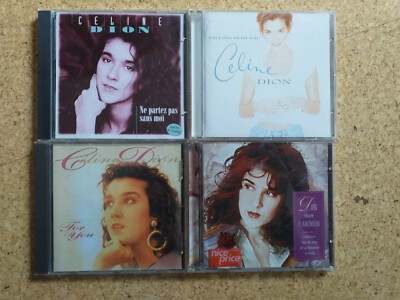 4x CD CELINE DION Falling into you / For you / Ne partez pas sans moi/ Plamondon