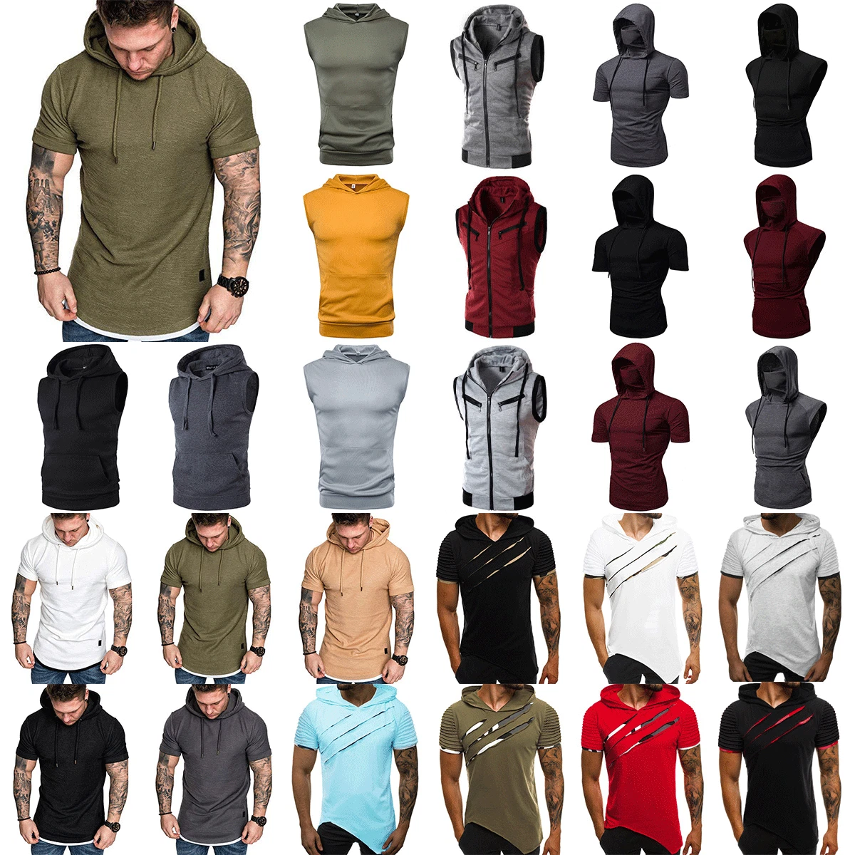 Best short deals sleeve hoodies