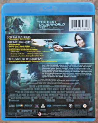 Underworld 4: Awakening (Blu-ray, 2012) 43396398023| eBay