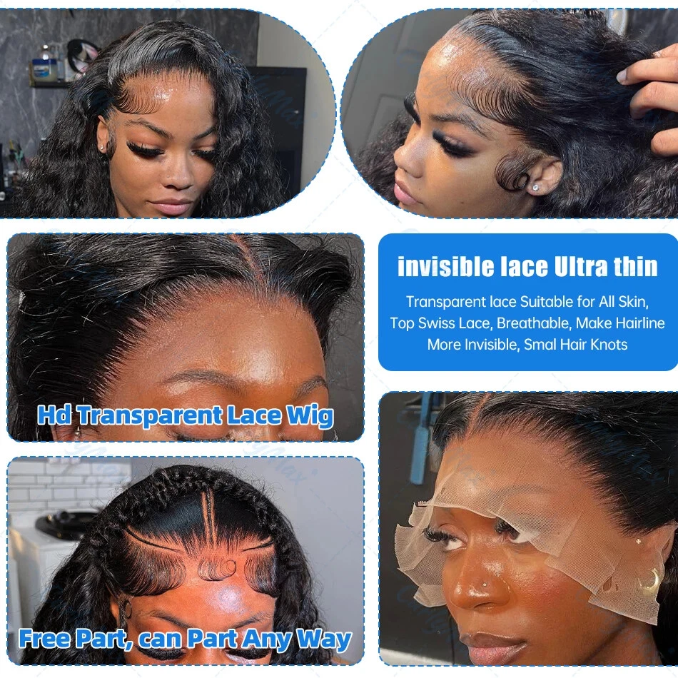 Pelucas frontales cortas Bob rizadas HD de encaje peluca brasileña de cabello humano para mujer Foto 4 de 4