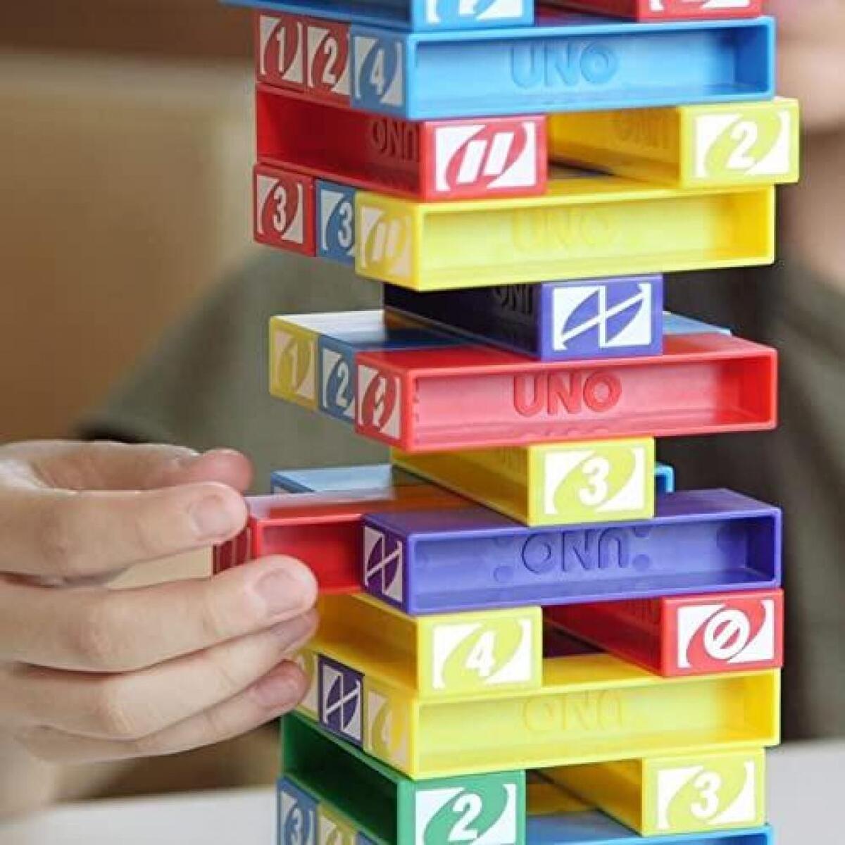 Jogo Uno Stacko Mattel Diversão Em Família Original Envio24h