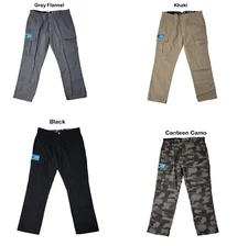 Iron Clothing Men's Straight Fit Flex Waistband Patriot Cargo Pant