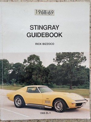 1969 Stingray Guidebook Corvette facts part numbers 350 427 info options L88 EUC
