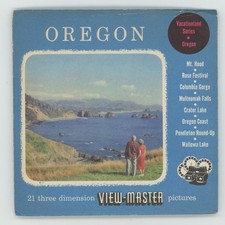Oregon the Beaver State 1954 View-Master Packet VF