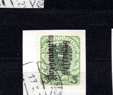 Österreich 1921 Lokalausgabe Burgenland; Austria local issue