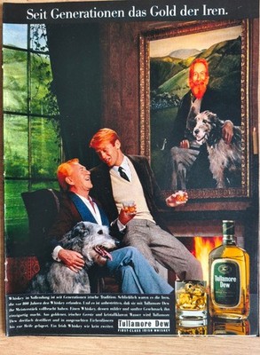 Tullamore Dew Original-Werbung 1987 ''Seit Generationen das .''