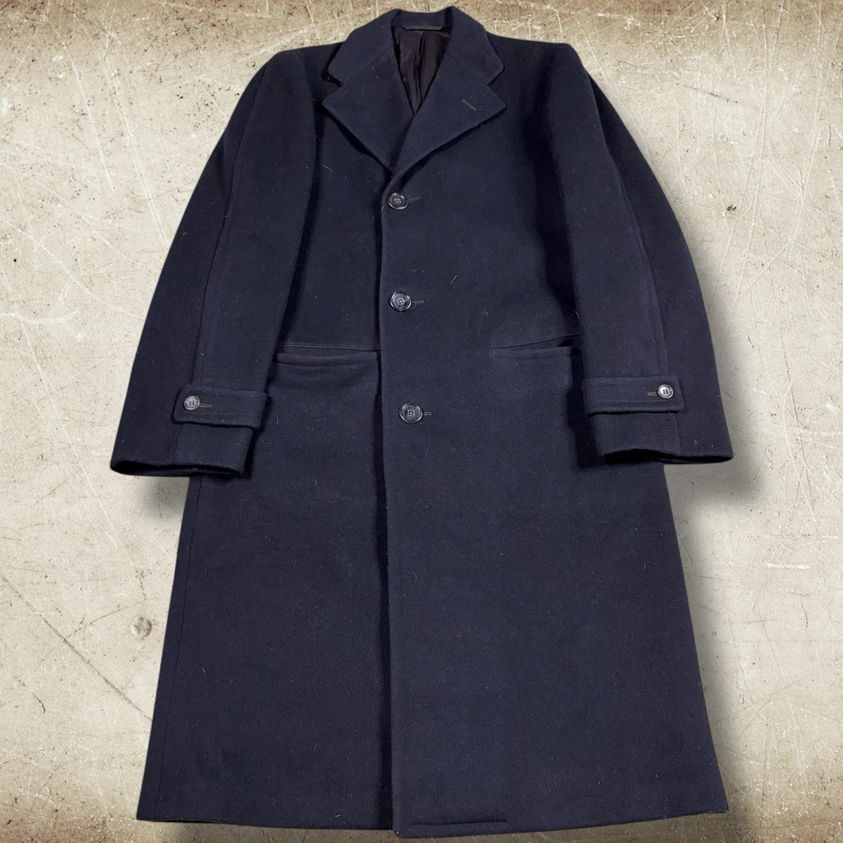 Trench Coat/Mac 100% Wool Vintage Outerwear Coats & Jackets for