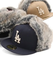 NEW ERA 59FIFTY MLB Dog Ear Los Angeles Dodgers Navy ONSPOTZ 14908321