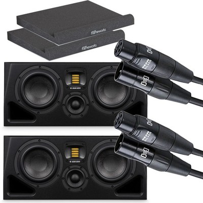 ADAM Audio A77H 2x7'' Active Studio Monitor Speaker BONUS PAK