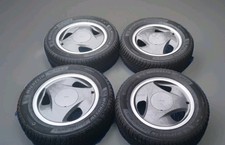 Saab 900 Classic Alloy Wheels Set of 4 with Brand New  Michelin Tyres