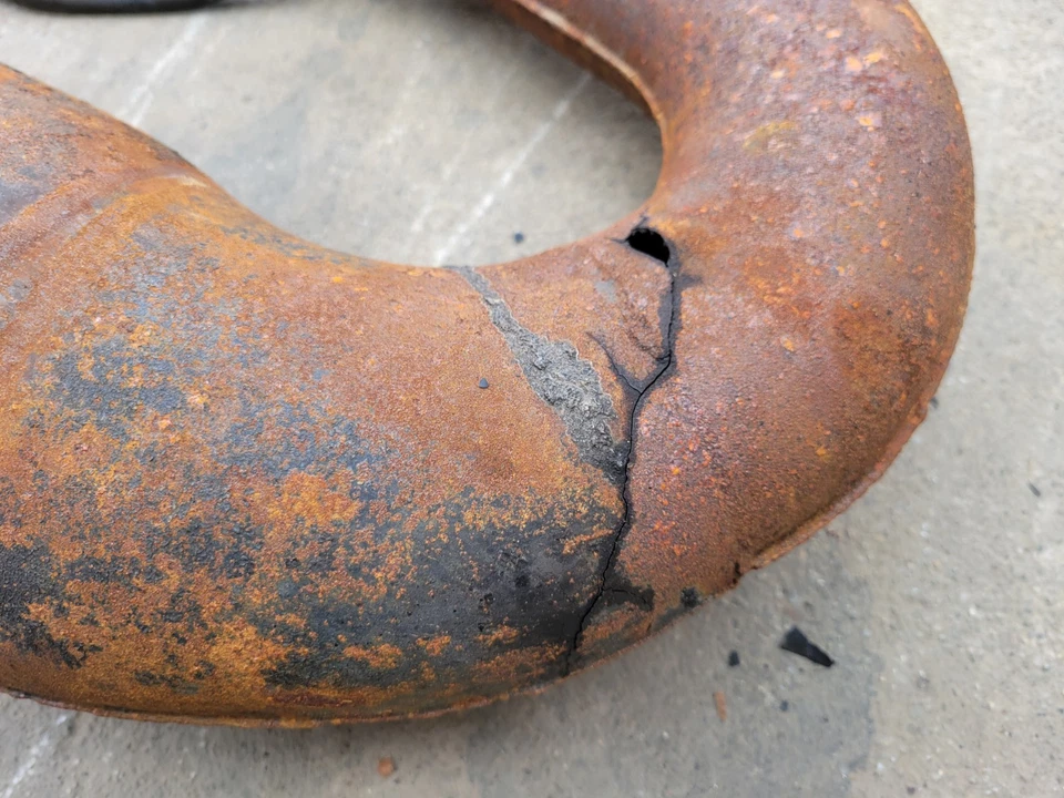 Tubo de escape Arctic Cat Mountain Cat 2003, Zr 900 D y D rendimiento necesita soldadura Foto 3 de 4