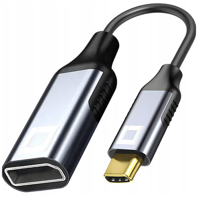 CO2 ADAPTER USB-C DISPLAY PORT 1.4 KABEL ADAPTER USB TYP C DP 8K 60HZ